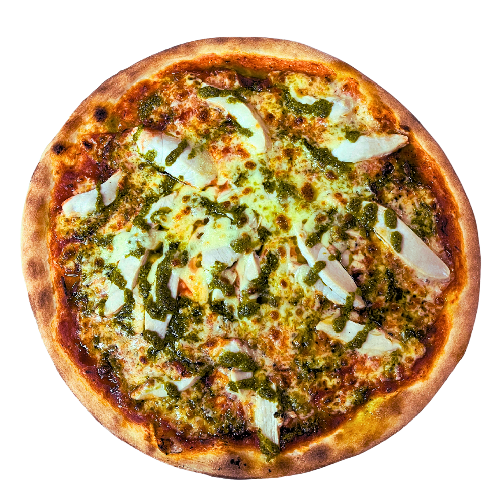 34. Pizza Al Pesto